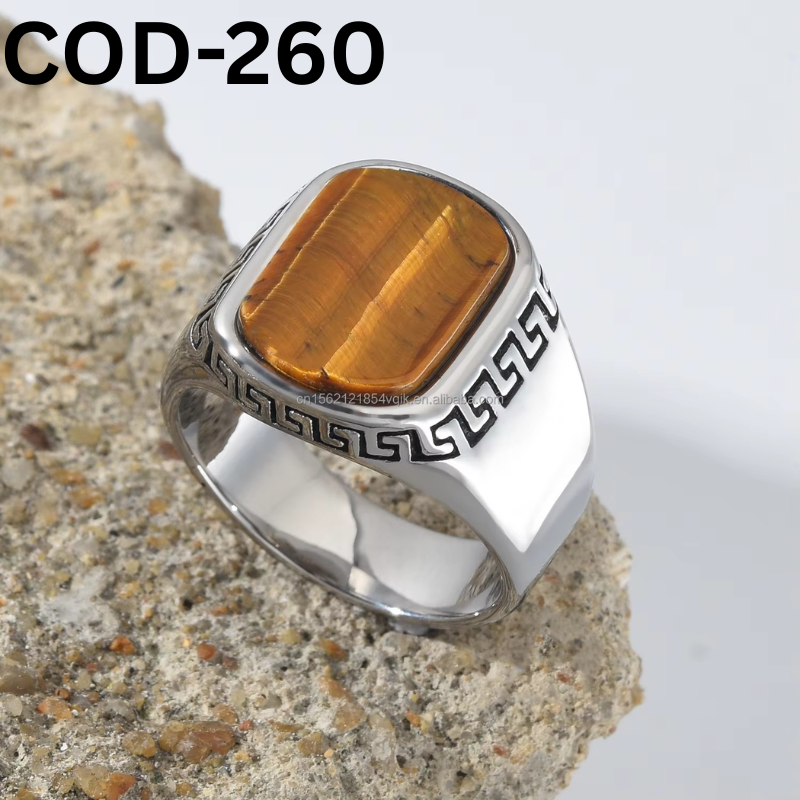 Tiger eye Stone Finger Ring COD-260